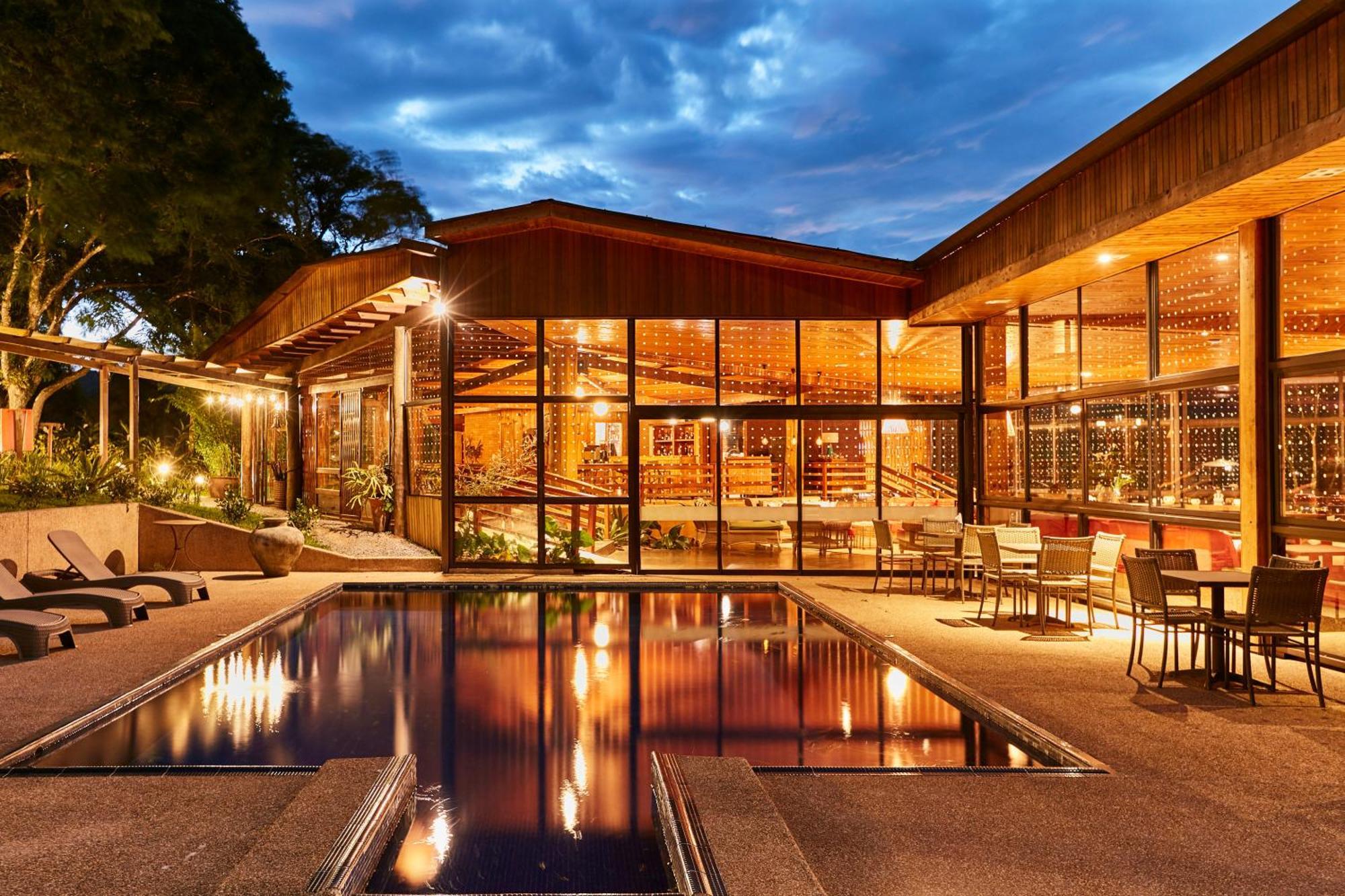 Hotel Fazenda Morros Verdes Ecolodge Ibiuna Bagian luar foto