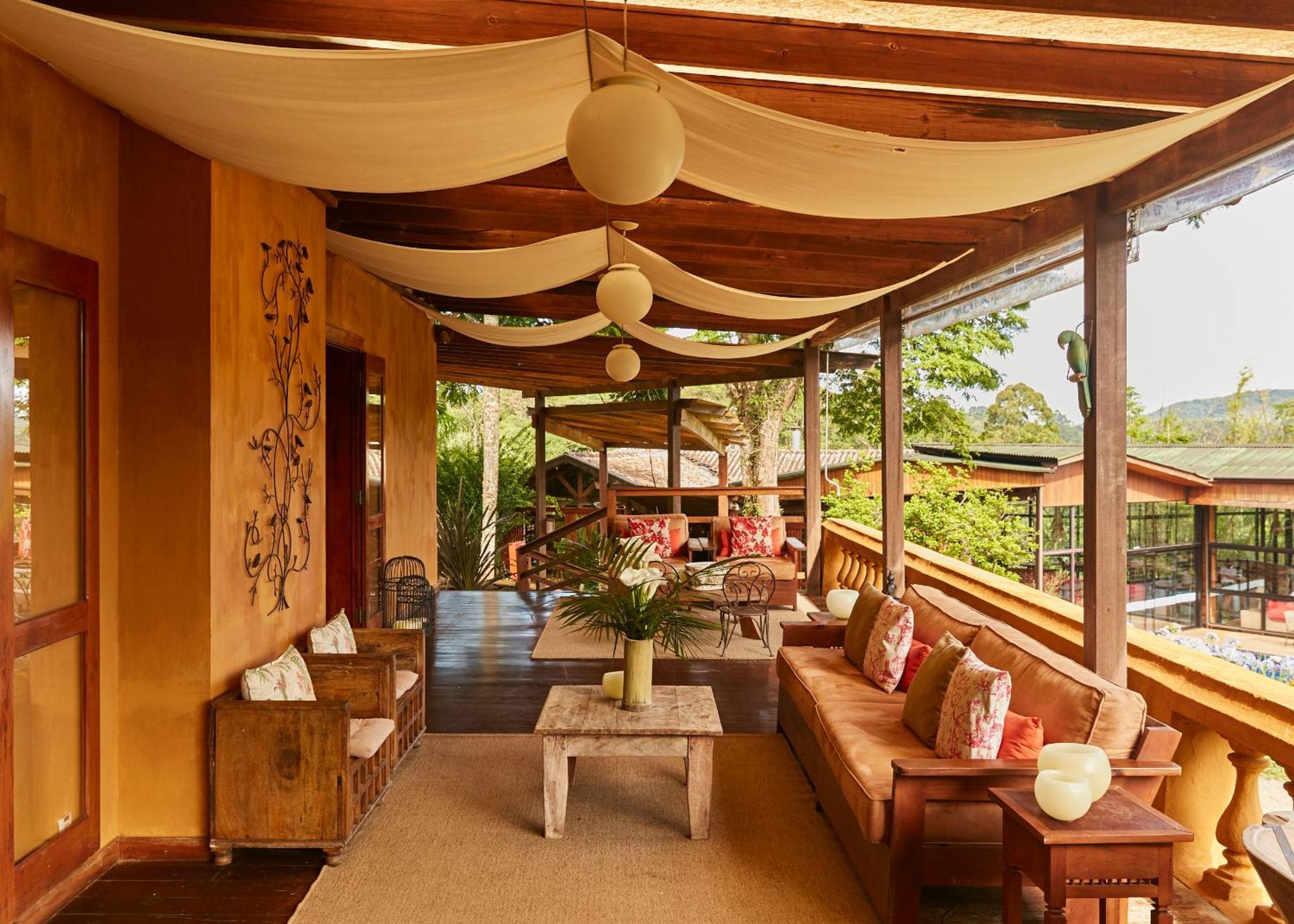 Hotel Fazenda Morros Verdes Ecolodge Ibiuna Bagian luar foto