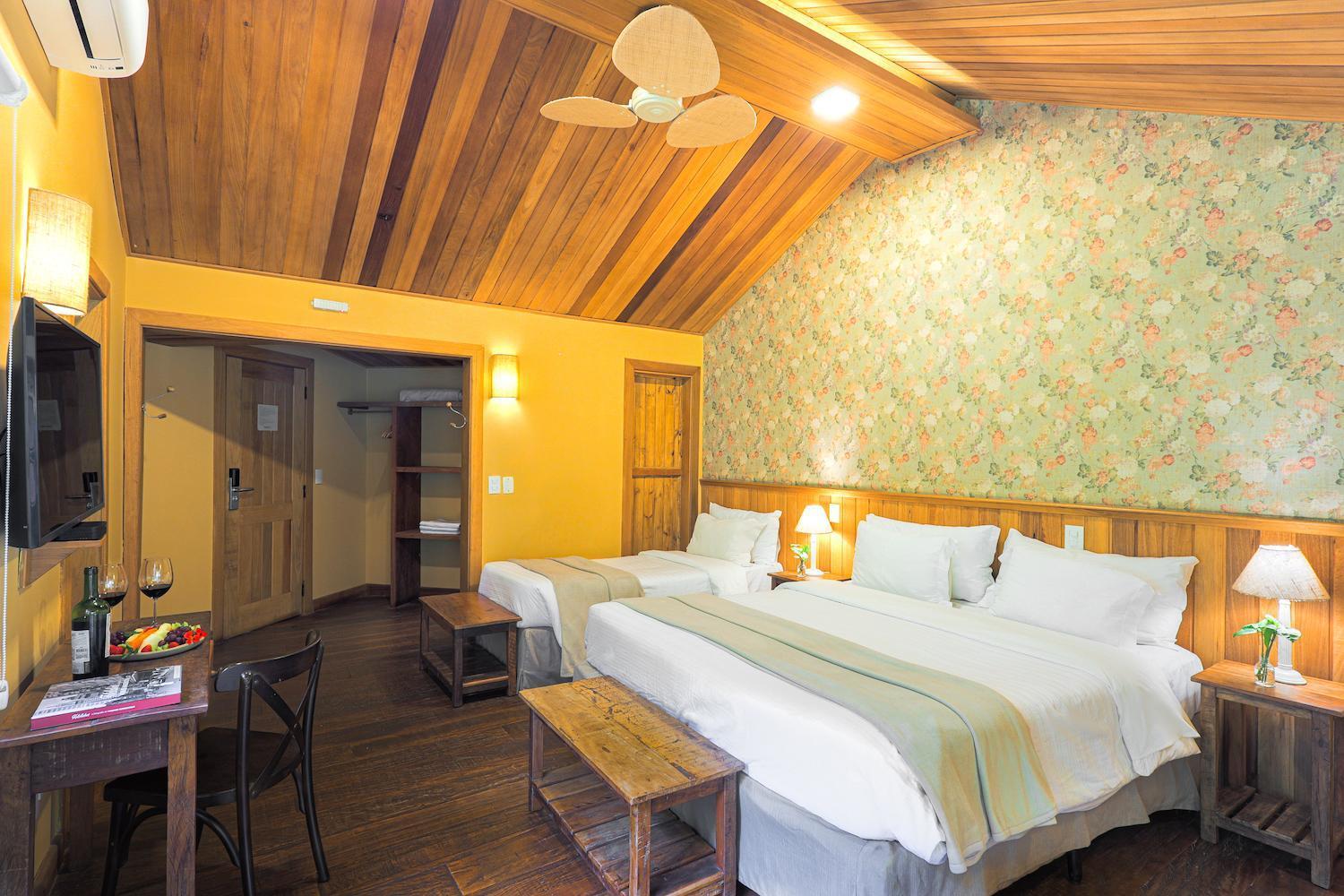 Hotel Fazenda Morros Verdes Ecolodge Ibiuna Bagian luar foto